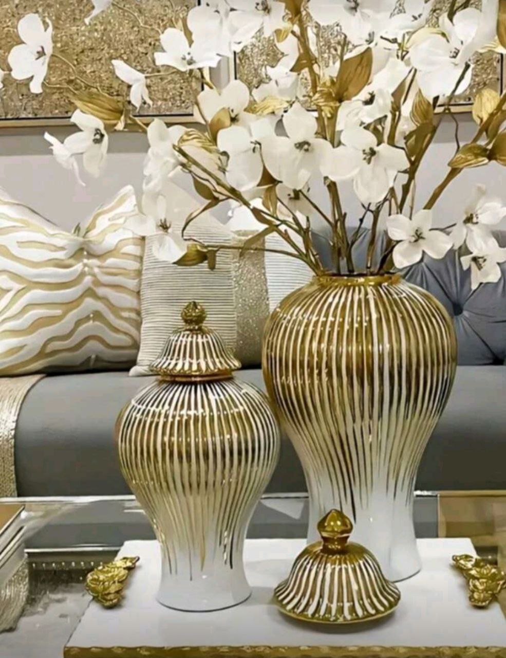 Jarrón de estilo europeo de cerámica